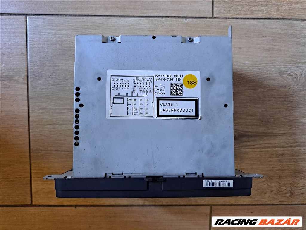 Volkswagen Seat RCD 310 2DIN Gyári CD MP3 Rádió fejegység. Szép állapotban eladó!!! 3. kép