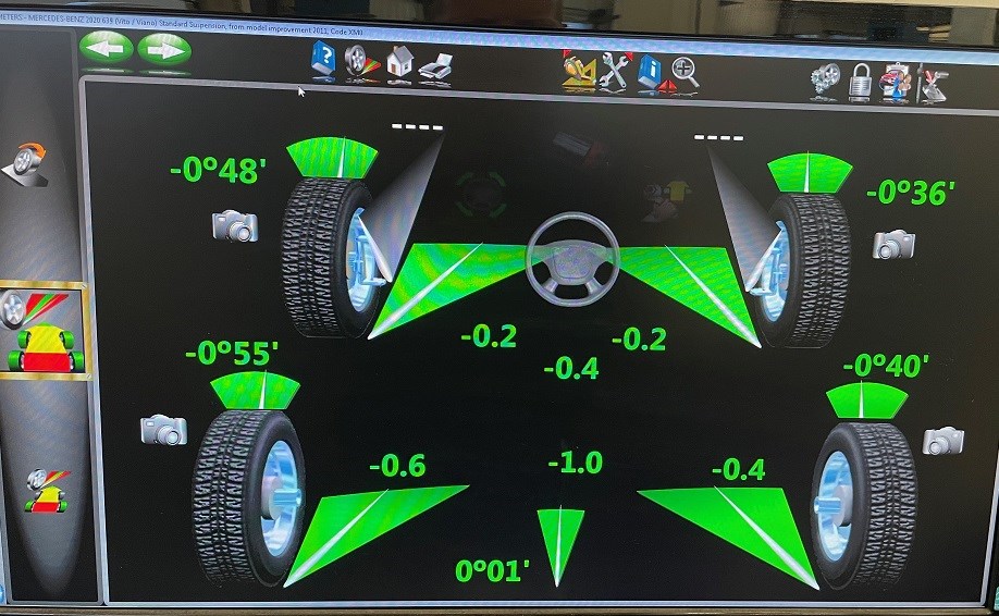 Mobil 3D Futóműállító eladó (csápos emelőn is működik!) 4. kép