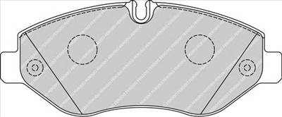 FERODO FVR4036 - fékbetét IVECO