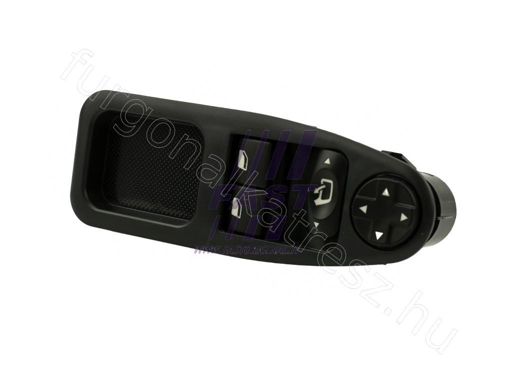 Ablakemelő kapcsoló - JUMPY, SCUDO, EXPERT, DISPATCH - FT82216, 6490P5 -  - Fastoriginal Utángyártott új 6490P5 4. kép
