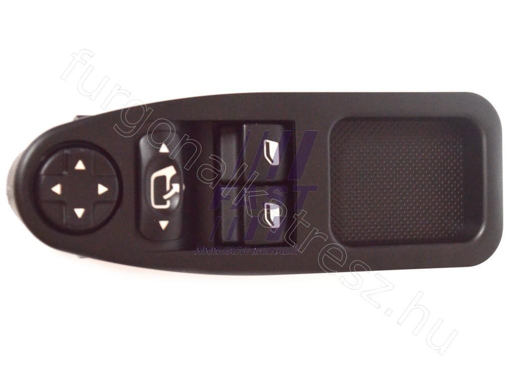 Ablakemelő kapcsoló - JUMPY, SCUDO, EXPERT, DISPATCH - FT82216, 6490P5 -  - Fastoriginal Utángyártott új 6490P5 6. kép