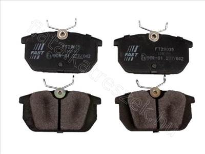 Fékbetét hátsó 1.4/1.6/1.7/1.8 2.0/1.9D/1.9TD - CABRIOLET, V8, CROMA, 4000, THEMA, COUPE - FT29035, 9941211 -  - Fastoriginal Utángyártott új 9941211