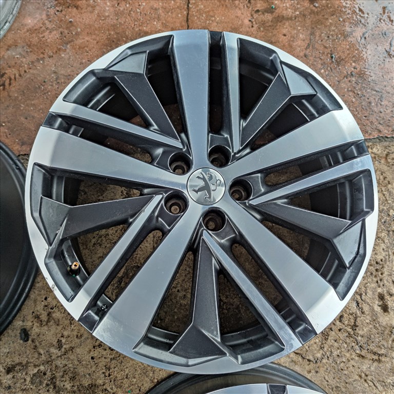 5x108 19 Gyári Peugeot polír alufelni 200000ft a 4db/8/ 2. kép
