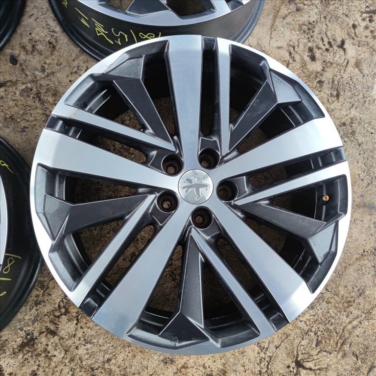 5x108 19 Gyári Peugeot polír alufelni 200000ft a 4db/8/ 3. kép