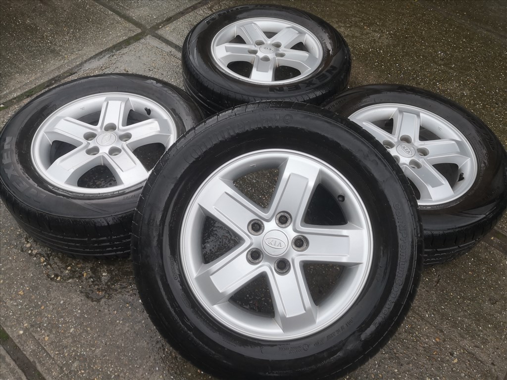   Kia 16-os gyári alufelnik 5x114.3-as  10. kép