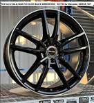 R19 5x112 (66.6) MAK EVO GLOSS BLACK MIRROR RING 9J ET50 új alufelnik felnik