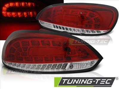 VW SCIROCCO III 08-04.14 RED WHITE LED Tuning-Tec Hátsó Lámpa