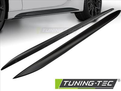 BMW G22 G23 20- M-PERFORMANCE MATT FEKETE Tuning-Tec küszöb spoiler