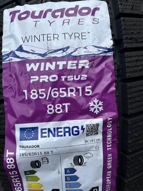 4db 185/65×15″ Tourador téli új gumiabroncs. (3698906) 2. kép