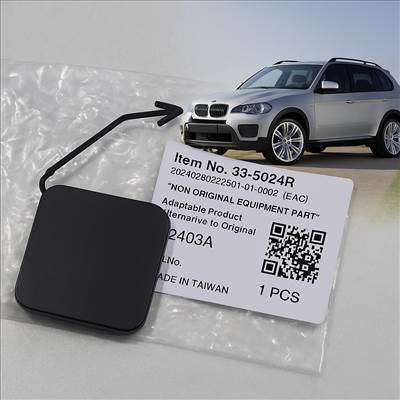 BMW X5 E70 (2007-2010) vonóhorog burkolat ÚJ  5513000096972p 51127158448