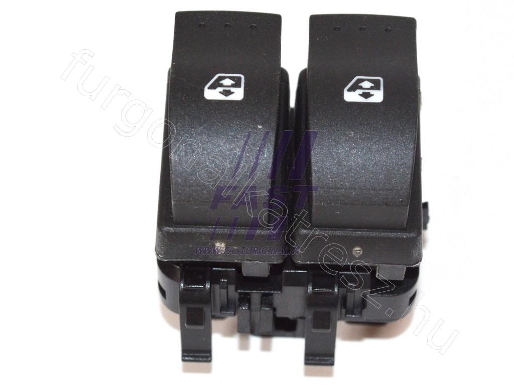 Ablakemelő kapcsoló  - TRAFIC, VIVARO - FT82218, 8200 315 034 -  - Fastoriginal Utángyártott új 8200 315 034 3. kép