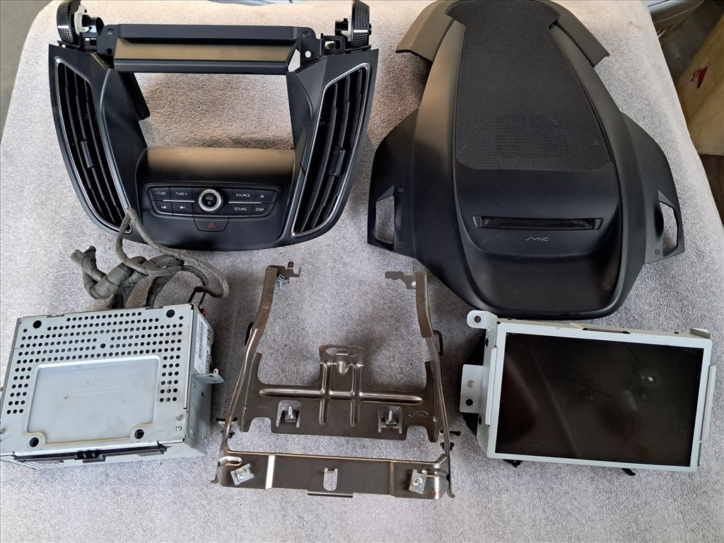 Ford C-Max Mk2 SYNC 3 navigációs fejegység HJ5T-14G370-GHF f1ct18c815hk 1. kép