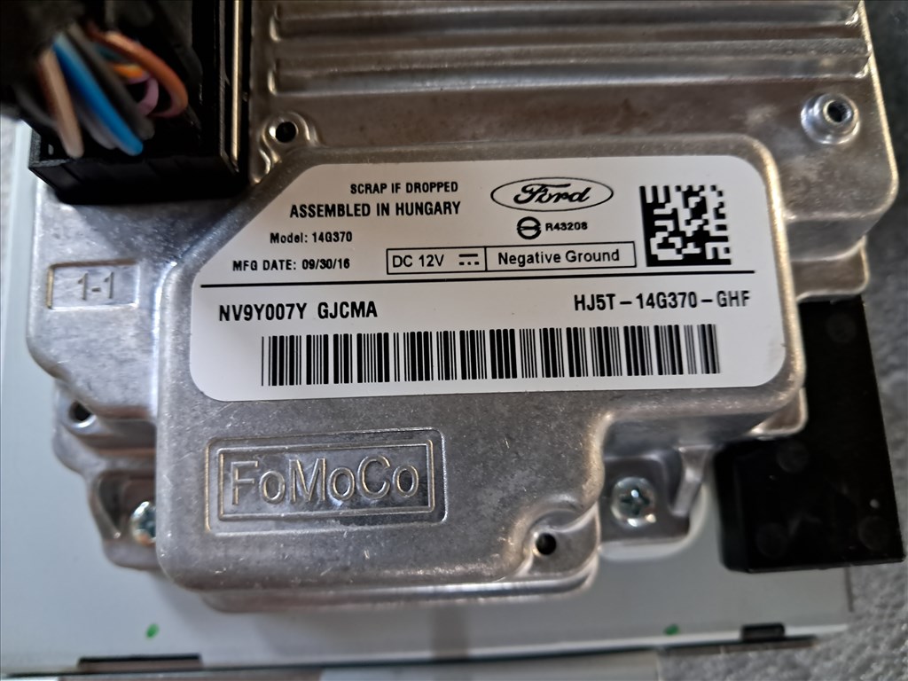 Ford C-Max Mk2 SYNC 3 navigációs fejegység HJ5T-14G370-GHF f1ct18c815hk 8. kép