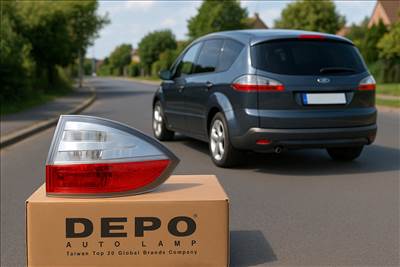 Ford  S-MAX/Galaxy WA6 2010.06 utángyártott, facelift leőtti jobb hátsó lámpa 1495536 4311918rue