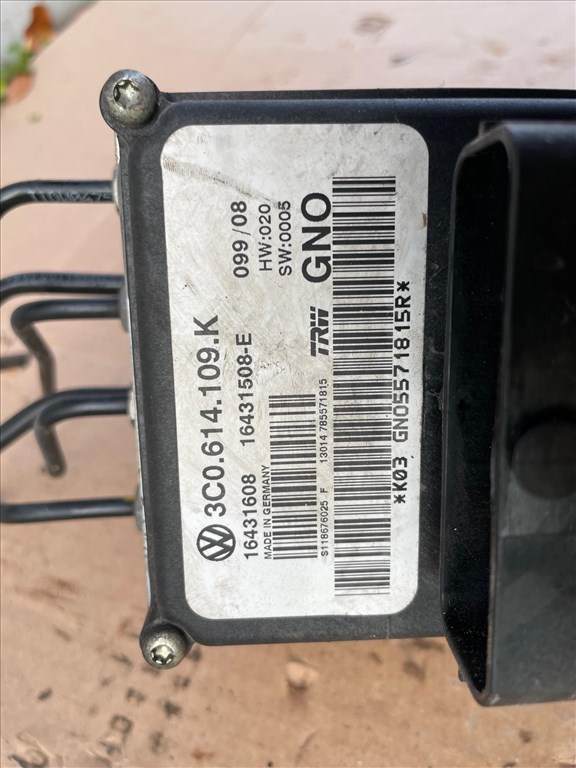 Volkswagen Passat B6 ABS elektronika 3C0614109 K , ABS Vezérlő egység  3. kép