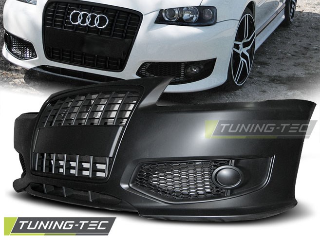 AUDI A3 96-03 S-LINE STYLE BLACK  Tuning-Tec Lökhárító 1. kép