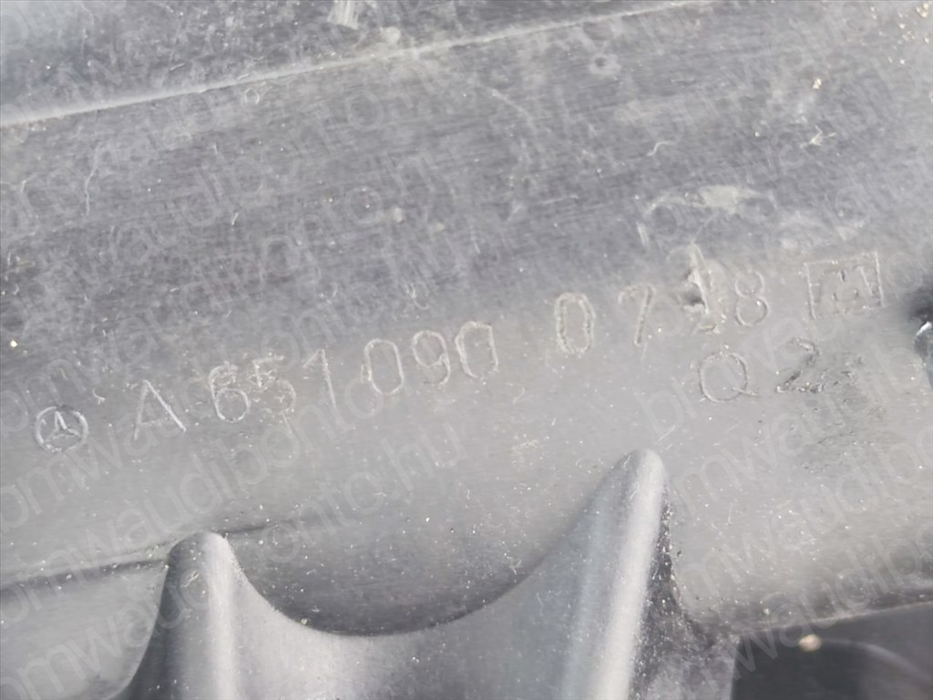 MERCEDES-BENZ C-CLASS (W204)  C 200 CDI (204.001) Légbeömlő cső (A6510900728) 2. kép