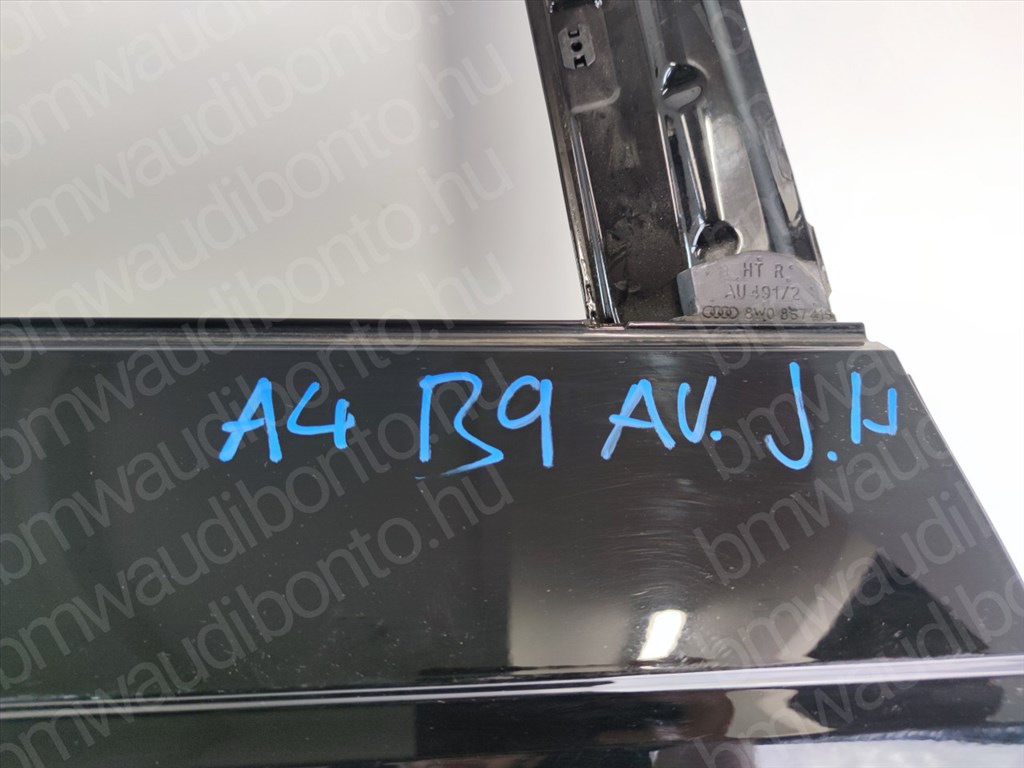AUDI A4 B9 Avant (8W5, 8WD) Jobb hátsó ajtó (üres lemez) 2. kép