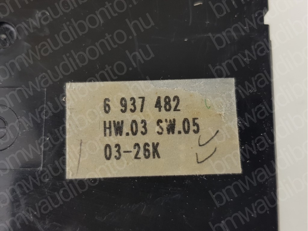 BMW X5 (E53) Sofőr oldali (négyes / kettes) elektromos ablakemelő kapcsoló (6937482, 61316937482, 61316944554, 61316952798, 61316962508, 61316925698, 61316916602, 61316907502, 61318379986) 2. kép