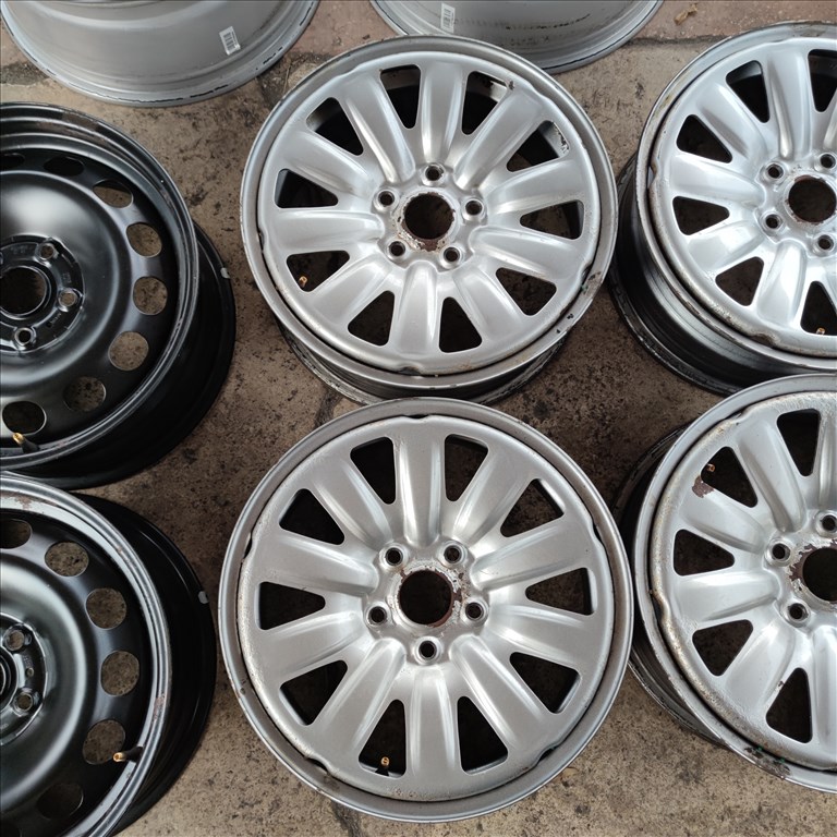 5x112 16 gyári lemezfelni audi,skoda,Volkswagen 35000ft a 4db/23/ 1. kép