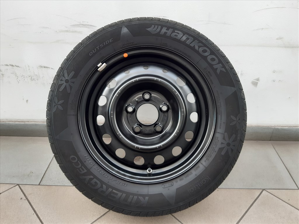  5x114.3 Hyundai Kia gyári lemezfelni 6x15 ET46 pótkerék i30 Ceed TPMS 1. kép
