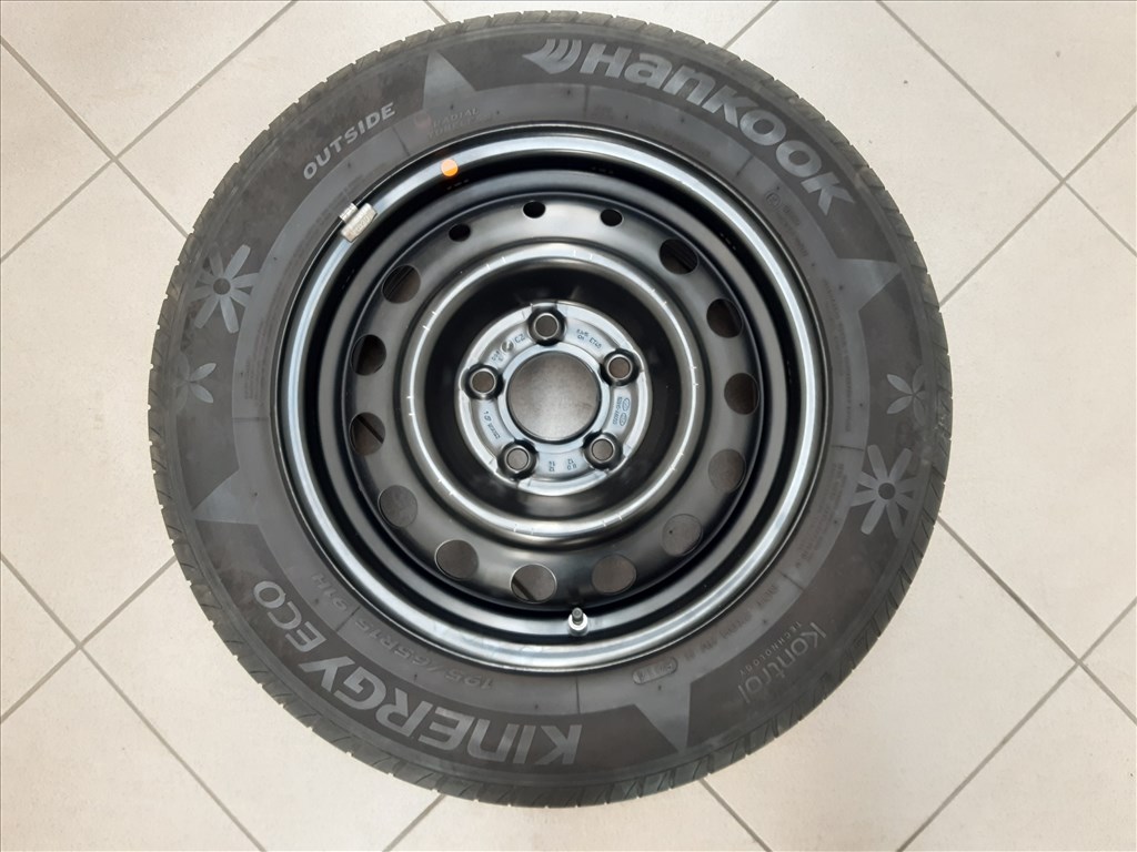  5x114.3 Hyundai Kia gyári lemezfelni 6x15 ET46 pótkerék i30 Ceed TPMS 2. kép