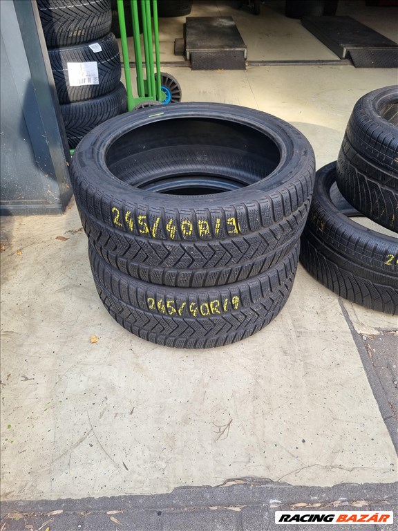  245/4019" újszerű Pirelli Sottozero 3 téli gumi 2db  1. kép
