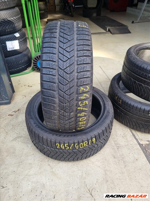  245/4019" újszerű Pirelli Sottozero 3 téli gumi 2db  3. kép
