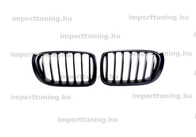 BMW X3 F25 X4 F26 14-18 Facelift Matt Fekete Hűtőrács 