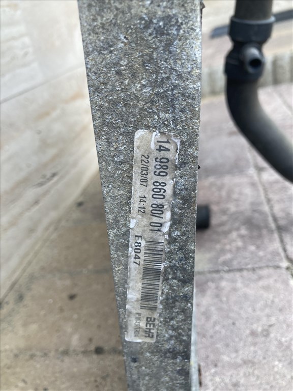 Citroën Jumpy II Peugeot Expert Citroen Jumpy 2.0 Hdi vízhűtő (2007 3. kép