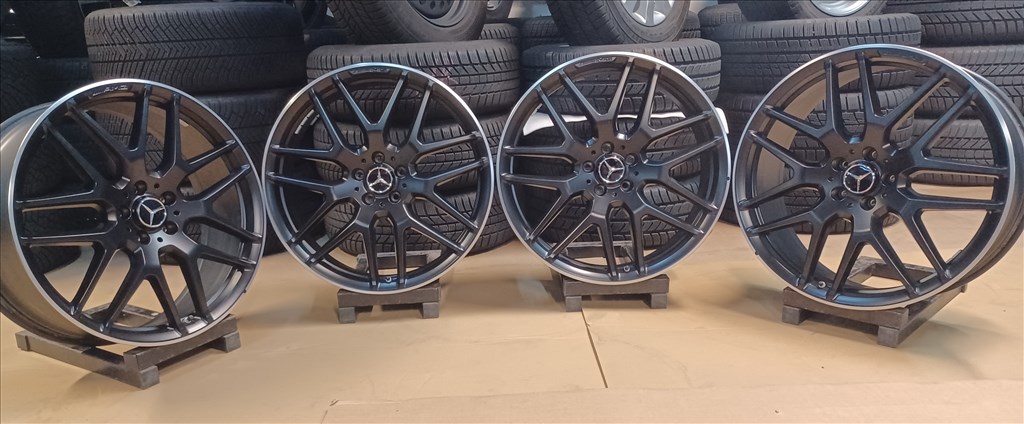  Új/demó Mercedes W247 GLA GLB AMG alufelnik 5x112 8,5x21 ET51 4db 6. kép