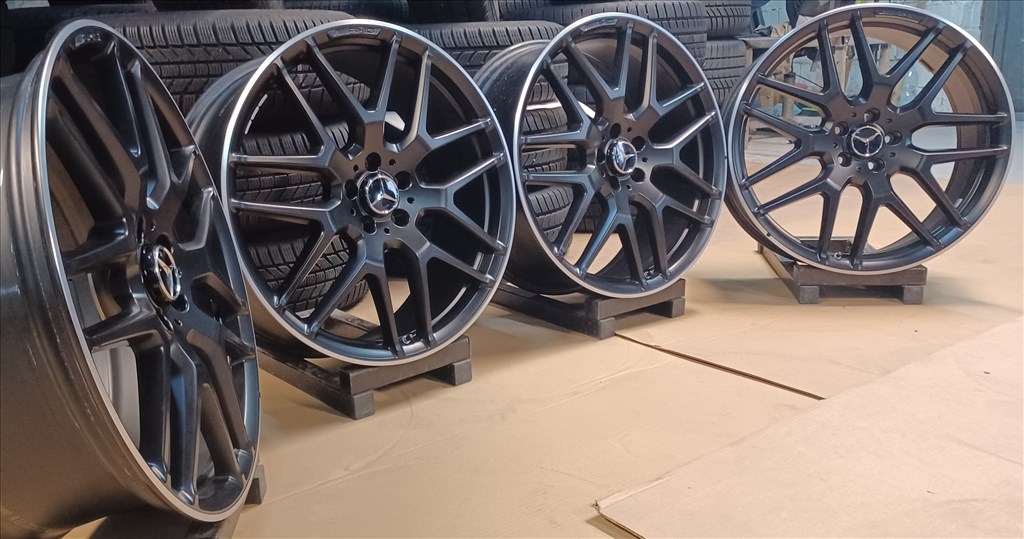  Új/demó Mercedes W247 GLA GLB AMG alufelnik 5x112 8,5x21 ET51 4db 7. kép