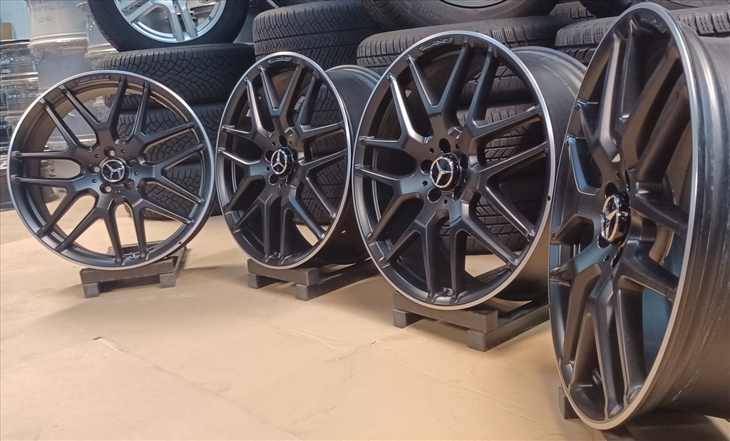  Új/demó Mercedes W247 GLA GLB AMG alufelnik 5x112 8,5x21 ET51 4db 8. kép
