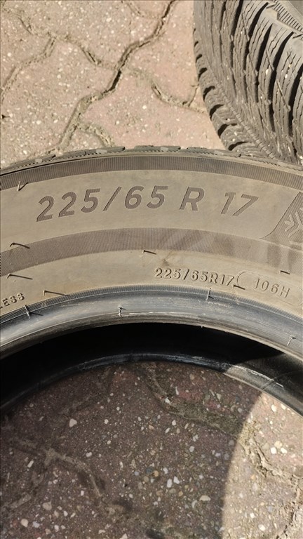  225/6517" SUV használt Michelin téli gumi 2019-es 1. kép