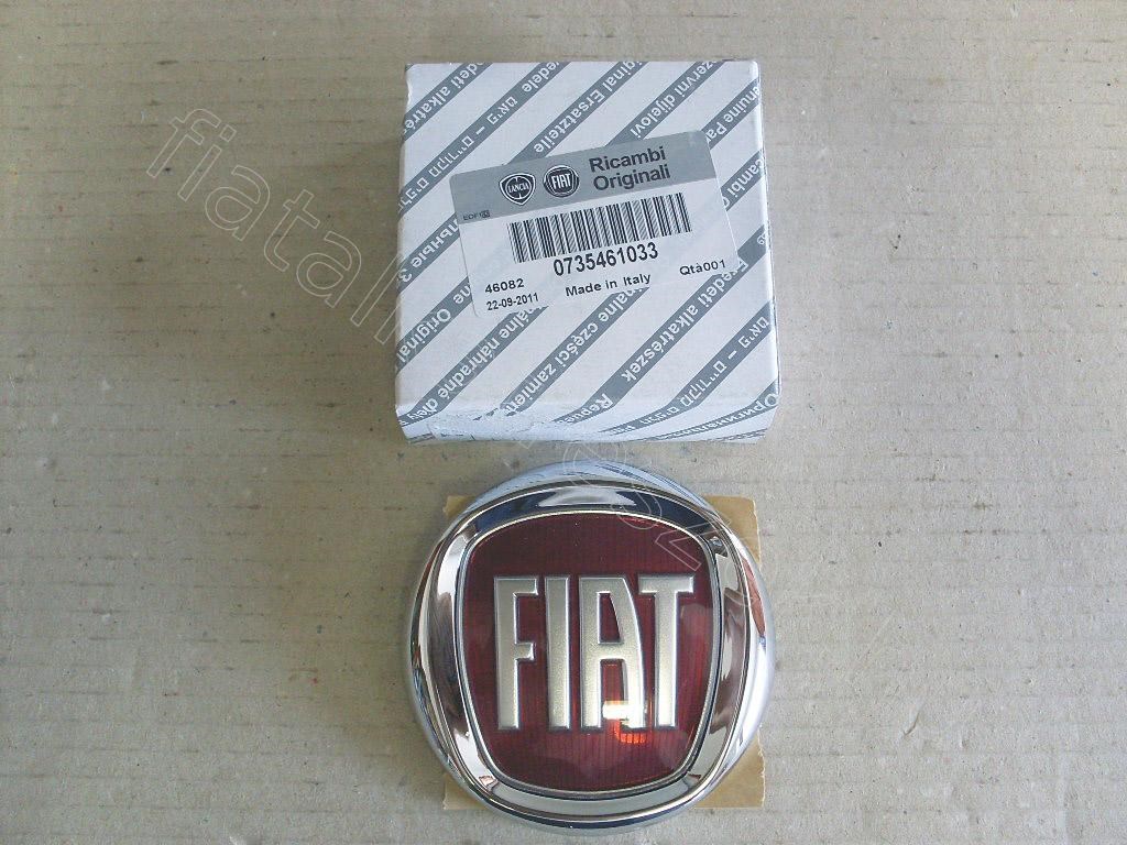 Hátsó embléma - GRANDE, IDEA, DOBLO, PANDA - 735577820, 735461033 -  - FIAT eredeti Eredeti új 735577820 2. kép