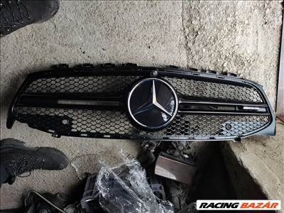 R0302 A1188881600 Mercedes W118 CLA  Új AMG Kamerás Rács Hűtőrács Fekete betét Króm Gyémánt 