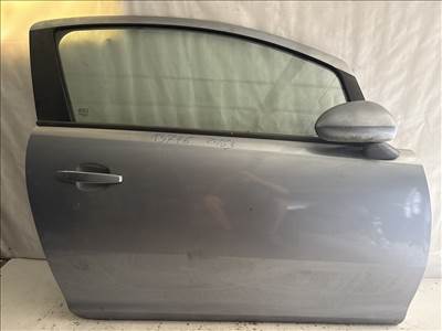 13746 Opel Corsa D Jobb első Ajtó Szürke Z163 3 ajtós
