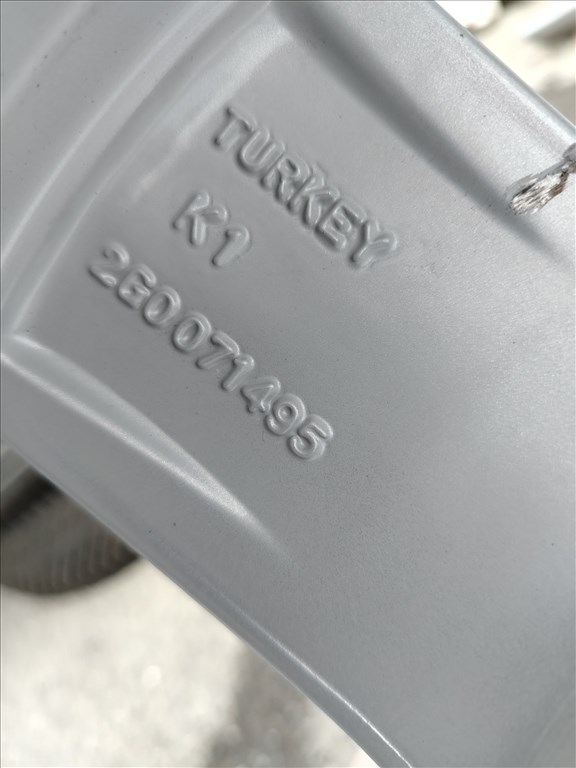  Volkswagen Polo Mk6 2020tól 5x10015" (gyári felni) alufelni 8. kép