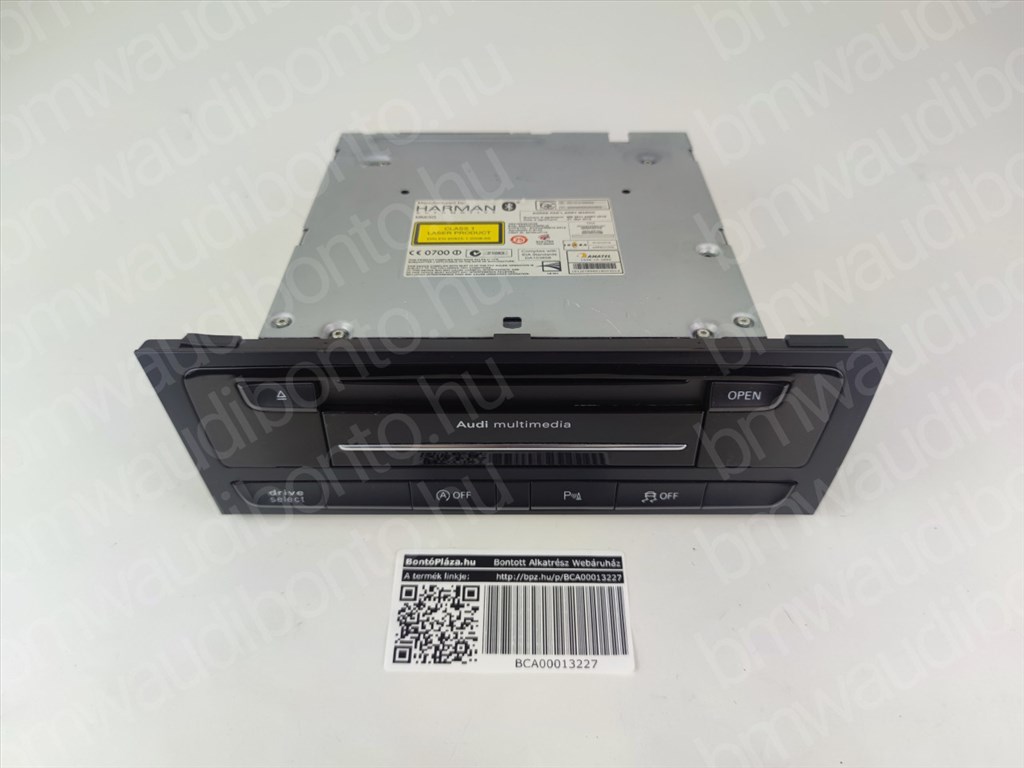 AUDI A4 B8 (8K2) Navigáció vezérlőegység/modul (8R1035652A) 3. kép