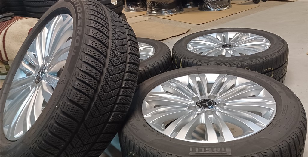 Mercedes W206 C klasse 5x112 7x17 225/50 R17 téli gumikkal 4db 3. kép