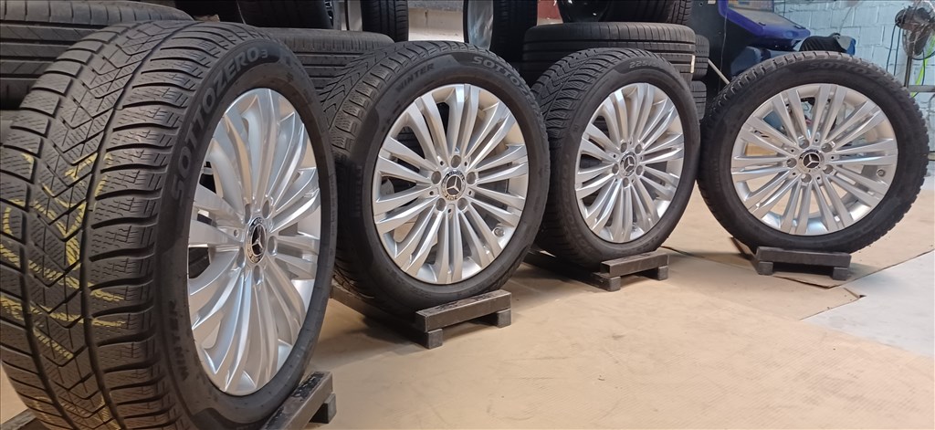 Mercedes W206 C klasse 5x112 7x17 225/50 R17 téli gumikkal 4db 7. kép