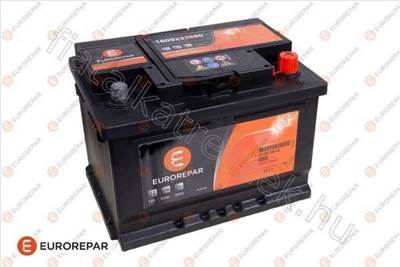 Akkumulátor 60Ah 540A - SINTRA, MAREA, LOGAN, PT, NOVA, VX220 - 1609232880 -  - EUROREPAR Gyári beszállító 