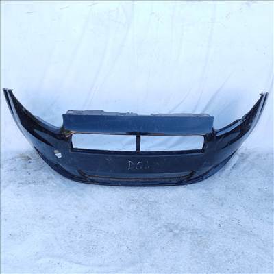 208696 Fiat Grande Punto 2005-2009 fekete színű első lökhárító, a képen látható sérüléssel 735409096