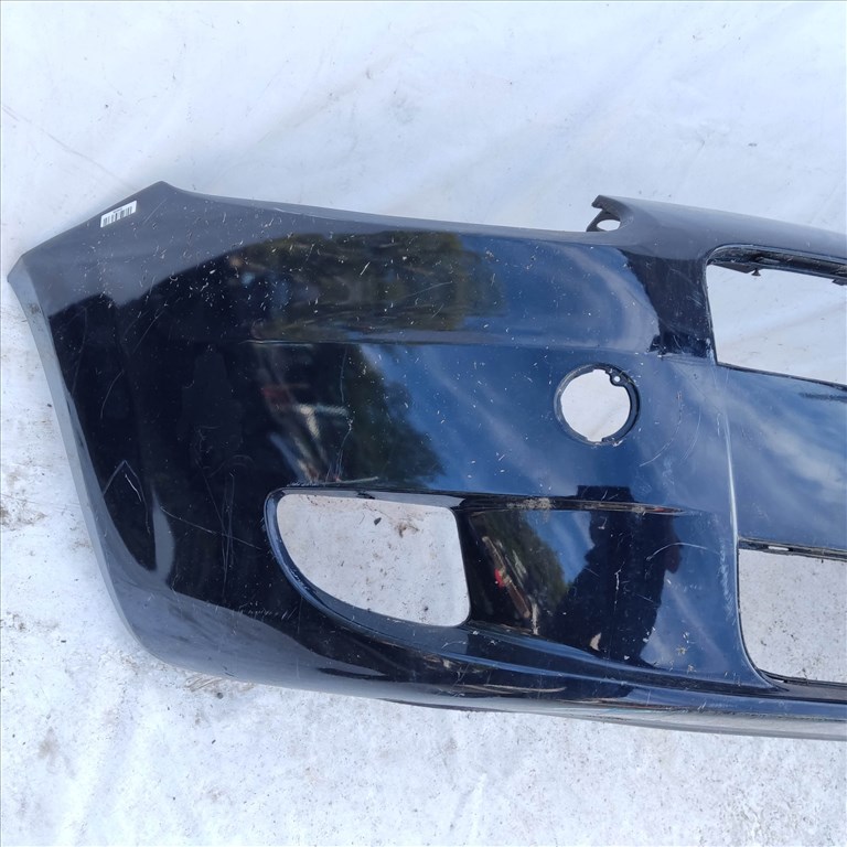 208696 Fiat Grande Punto 2005-2009 fekete színű első lökhárító, a képen látható sérüléssel 735409096 3. kép