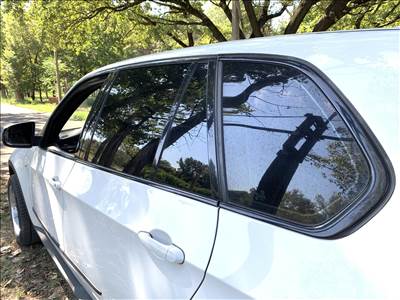 BMW X5 E70 ablak díszléc fényes fekete Shadowline - Gyári 51377207845