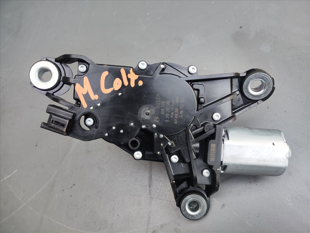 Mitsubishi Colt VI hátsó ablaktörlő motor  mn105051 0390201599 1. kép