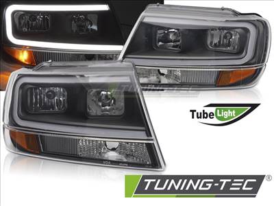 JEEP GRAND CHEROKEE 99-05.05 TUBE LIGHT BLACK  Tuning-Tec Fényszóró