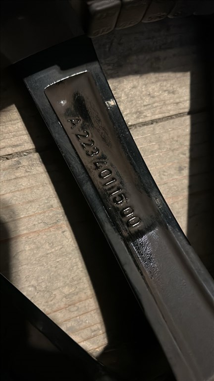 R20 Original mercedes 9J ET34 - A223 401 1500 / A2234011500 1db alufelni felni 3. kép
