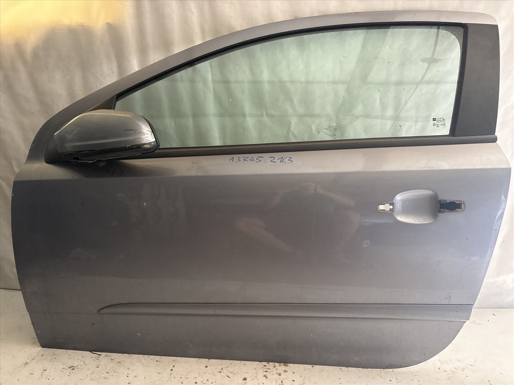 13745 Opel Astra H Bal első Ajtó Szürke Z163 3 ajtós GTC 1. kép