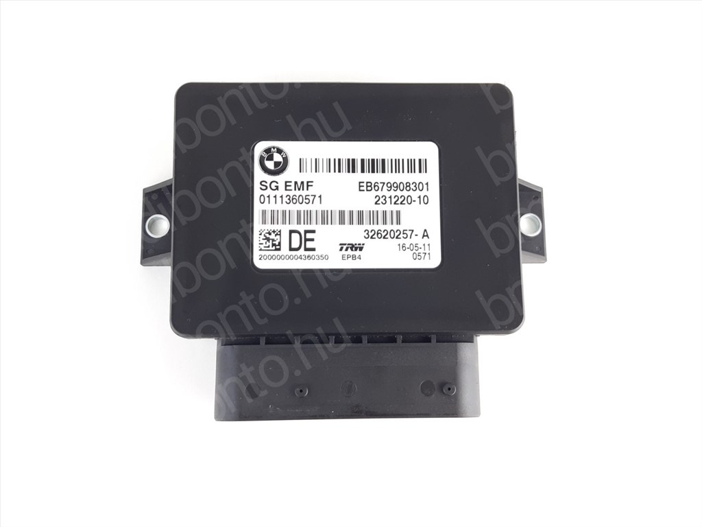 BMW 5 (F10) Kézifék vezérlő modul (6799083, 34436799083, 34436850955, 34436854856, 34436858017, 34436862808, 34436863800, 34436863277, 34436878144, 34436887358, 34436850846, 34436798113, 34436797227, 34436794426) 1. kép